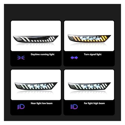 Faros LED Honda Accord 2023-2025: intermitencia dinámica 5