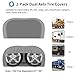 OutdoorLines Outdoor Waterproof RV Tire Covers Dual Axle Cover - 2 Packs RV Wheel Covers Fit 27