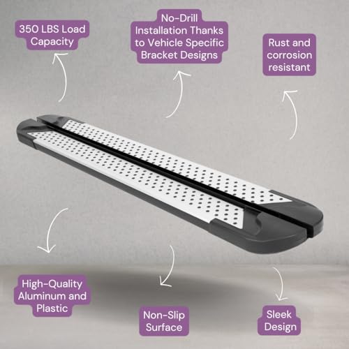 Estribos Running Boards Erkul para Toyota Highlander miniatura 2