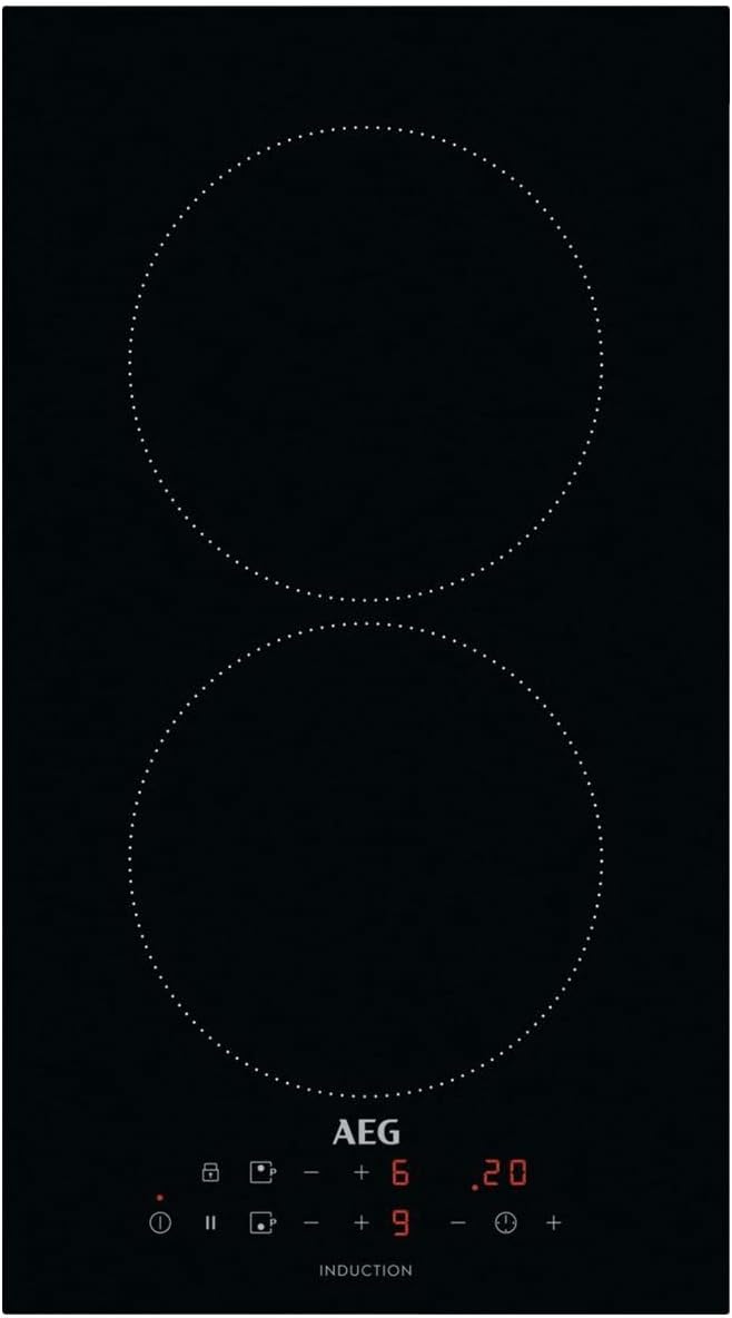 AEG 2-Way Induction Hob Flush-Mounted 30 cm Black
