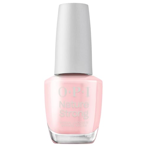 OPI Nature Strong Nagellack Let Nature Take Its Quartz – langanhaltender Nagellack mit veganer, innovativer Formel mit natürlichen Inhaltsstoffen – für glänzende Nägel in Rosa