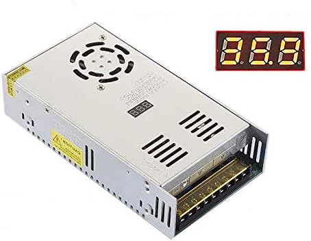 Xunba 500W DC Output 0-36V 15A Adjustable DC Power Voltage stabilization Converter Digital Display Voltage Regulator Transformer Switching Power Supply AC 110/220V (SD500-0-36)