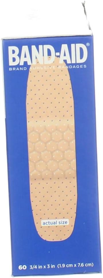 B-A Pl 60 5635 Wide Size 60s Band-Aid Plastic Comfort Flex
