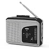 MYPIN Tragbarer Kassetten Konverter Recorder, Kassettenspieler, AM/FM-Radio, Stereo, mit Lautsprecher und…