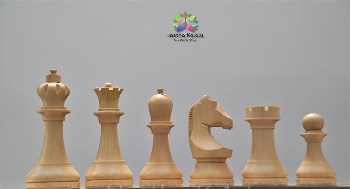Hastha Kalalu | Official Fide Approved World Championhip Chess Set with 2 Extra Queens I