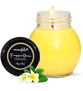 Aromahpure Big Matki Candle | Frangipani Scented Candle | 100% Soy Wax, Smokeless Candle | Pack o...