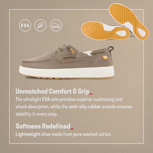 Men’s Maui Boat Shoes | Casual Slip-On Loafers for Men | Ultralight & Breathable Slip On Shoes | Multicolors4