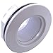 Custom 25550-000-000 1.5" FPT 2.375" HS 3.5" FD Wall Fitting with Nut - White