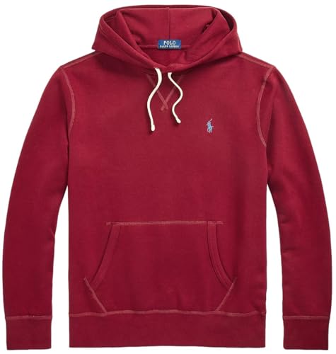 POLO RALPH LAUREN Sweat à capuche en polaire Cabin pour homme, Tapis rouge, XX-Large