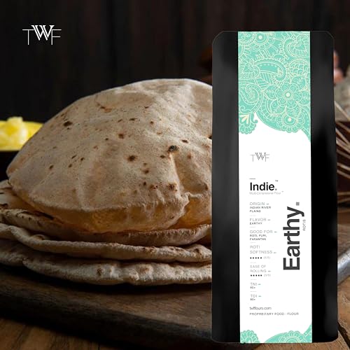 Image of TWF Indie Wheat Flour | 10 Kg | Organic Wheat | From Indo-Gangetic Plains | High Protein & Fibre | No Bleach | No Preservatives | No Artificial Flavor | Rich in Micro-nutrients | Guilt Free Rotis