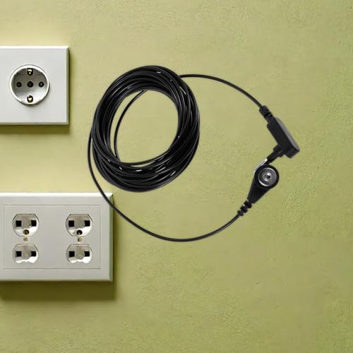 2 Cables de tierra antiestáticos de alta conductividad para esteras de conexión 6