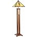 Robert Louis Tiffany Mission Rustic Tiffany Style Floor Lamp with Night Light 62.5