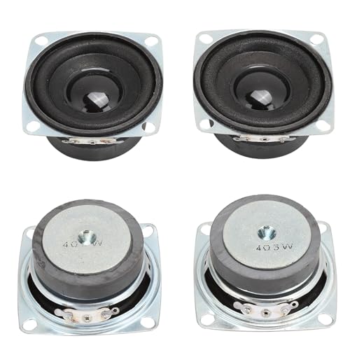Altoparlante per Bassi Full Range 2 4Ω 3W Ad Alta sensibilità per Multimediale 2 Altoparlanti
