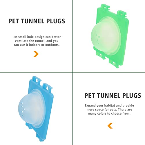 POPETPOP 2 Set Tappi per Tunnel per Criceti