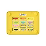 Dr. Betty’s - Educational Learning Silicone Placemat / Play Mat with Super Suction and Raised Edges