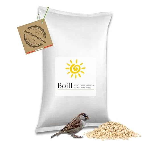 Boill/Sonnenblumenkerne geschält 25 kg - Vogelfutter direkt vom Hersteller, vogelfutter sonnenblumenkerne Neue Ernte 2025 ganzjahresfutter fettfutter ohne Staub im Sack