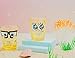 Silver Buffalo SG031SG1 Nickelodeon SpongeBob Faces Mini Glass Set, 4-Pack