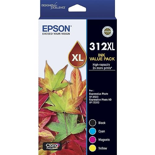 Epson 312XL cartouches d'encre couleur pour revivre vos souvenirs XP-8500