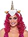 Leg Avenue Rainbow Unicorn Headband Costume Accessory, Multicolor, One Size