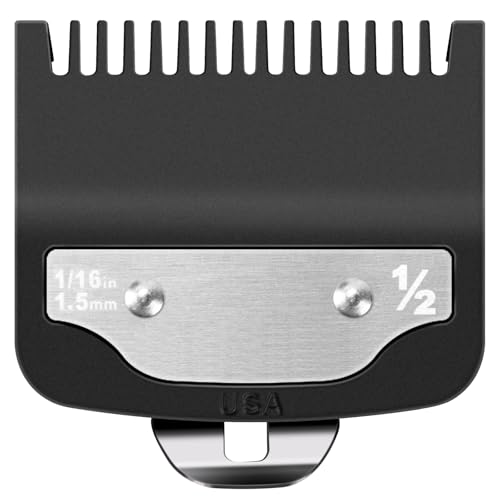 Replacement for Wahl Clipper Guards Set, Compatible with Wahl 1/2 Clipper Guard, 1/16