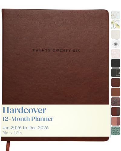 [hgx[ 2026N vi[ EB[N[ƃ}X[ - 8C` x 10C` n[hJo[ 1 12 AWF_ fC[vi[ 2026N To DoXgATCY 8X10AuE 2026