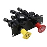 802804 MV3 Dash Air Brake Trailer Parking Control Valve for Truck Compatible with Freightliner Cascadia Replacing Part Numbers 802804, 5018303, S26186