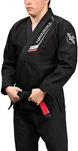 Hayabusa Ultra-Lightweight Pearlweave Jiu Jitsu Gi - Black, A2