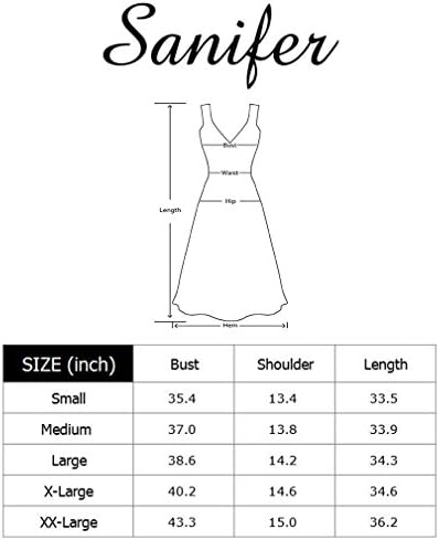 Sanifer Women's Casual Floral Sundresses Sleeveless Tunic Dresses Tank Dresses with Pockets