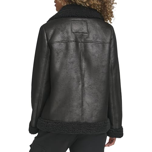 Levi's Women's Faux Shearling Moto4