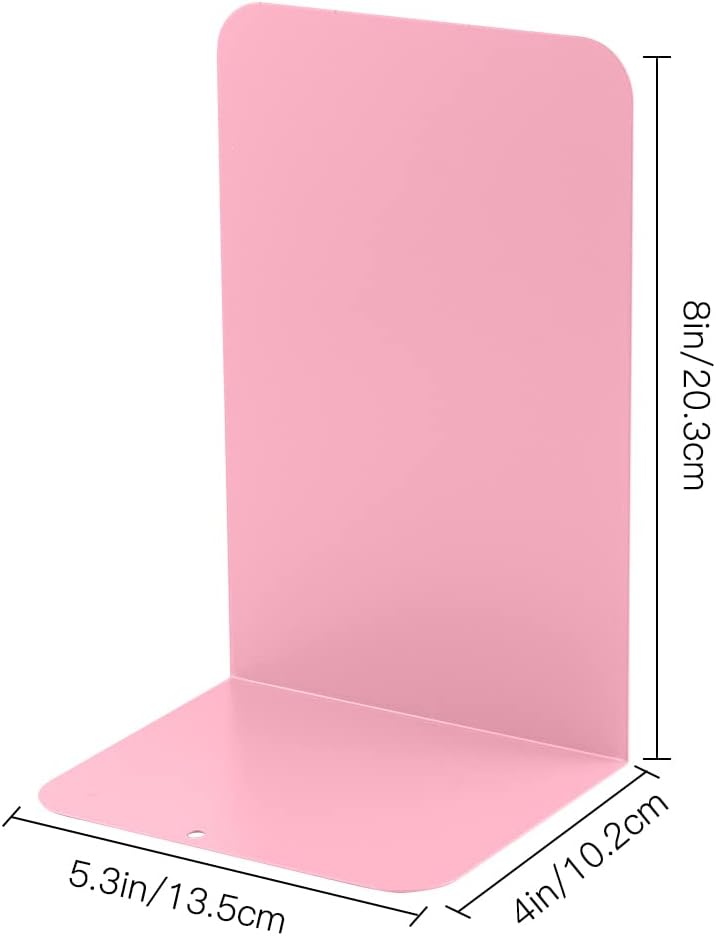 Book Ends for Shelves MSDADA Heavy Duty Bookends for Office School&Home - Image 3