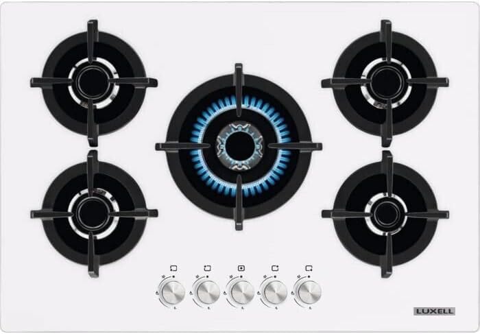 Yal-59asdv De Longhi Piano Cottura Da 90 Cm 5 Fuochi A Gas Inox - Piani - Foto 5