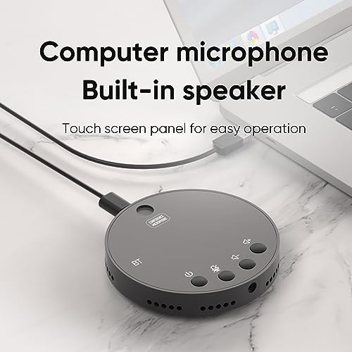 PC micrófono de computadora con altavoz omnidireccional 6