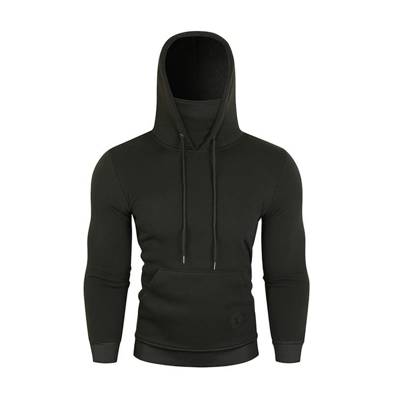 Sweat à capuche homme slim fit avec poche kangourou confortable