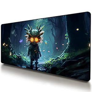 Vndl XXL Gaming Mauspad Waldgeist Edition