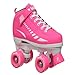 Epic Skates Galaxy Elite Kids Quad Speed Skates, Pink, Juvenile 12