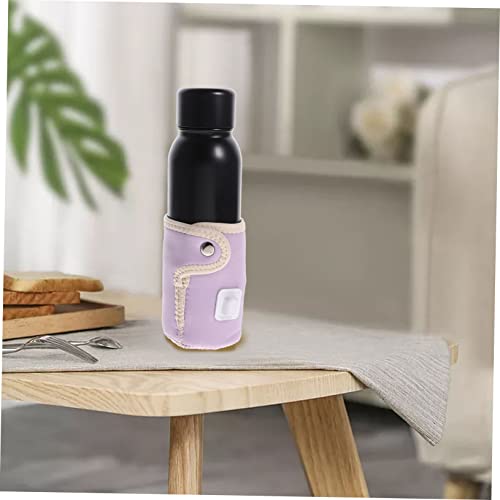 NOLITOY Aquecedor De Mamadeira Com Isolamento De Mamadeira USB Bolsa De Mamadeira Portátil Chaleira