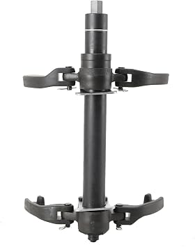 Spring Compressor Tool, 2300kg/5070lbs Load Capacity, Adjustable Car Spring Compressor Tool for Shock Absorber Removal, Universal Jaws 100-265mm, 45 Carbon Steel