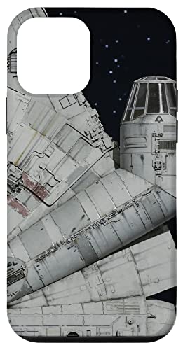  Custodia per iPhone 12 mini Star Wars Millennium Falcon Cockpit Nero