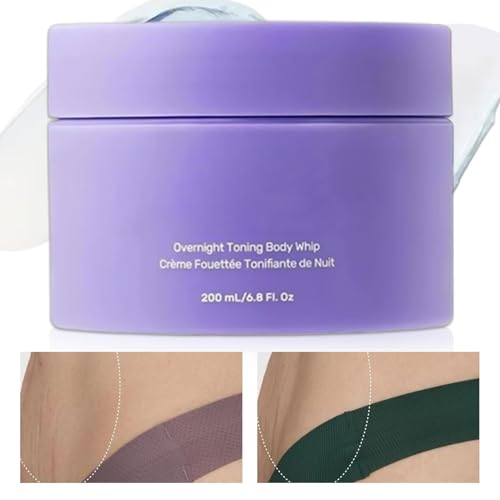 Loción corporal reafirmante 200 ml crema iluminadora hidratante no grasosa - Crema corporal hidratante revitalizante de noche para mujeres por la noche para una tez firme y radiante y brillo