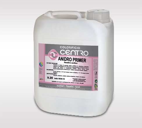 COLORIFICIO CENTRO Fissativo Acrilico Lt.20 Anidro Primer