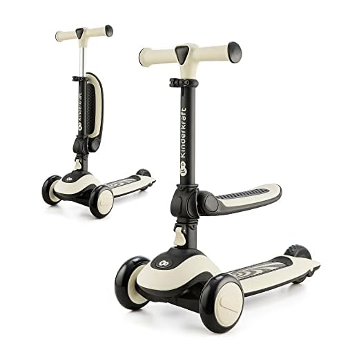 Kinderkraft HALLEY, Patinete 2 en 1