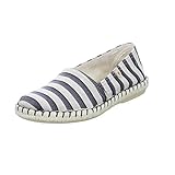  VERBENAS Damen Slipper ALBA Zenit sommerliche Leinenschuhe Espadrilles aus Spanien mit Bast Sohle Schwarz (Negro) 1760305031