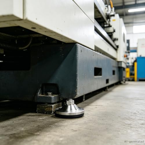 Susenya Heavy Duty Leveler Leg, Cabinet Leveling Feet,2.36" Dia. Base,M12 Thread,2000 Lb Capacity,Adjustable Workbench Legs,D60xM12x100,Black Carbon Steel PVC,4-Pack — view 2