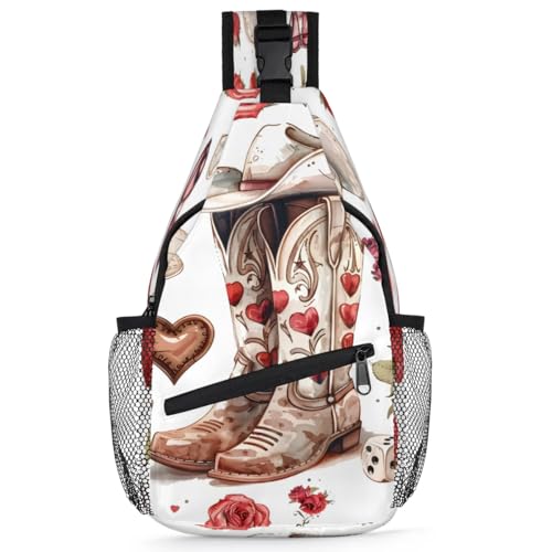 Bolso tipo sling unisex para viaje y senderismo