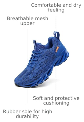 Image of TSIODFO Men Sneakers Fashion Sport Running Athletic Tennis Walking Shoes