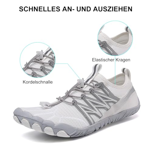 Chaussures de trail souples pour soulager les pieds compressés
