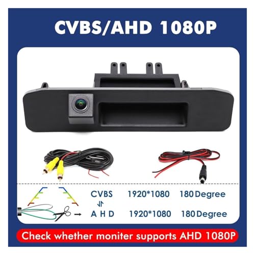 Cámara delantera AHD 1080P para coche con mango de asistencia Mercedes Benz 2