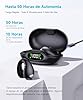 Auriculares Deportivos Bluetooth 5.3 - Diseño Ultra Open-Ear con Clip Inalámbricos Auriculares de Conducción Ósea con 6 HD Mics, 50H de Reproducción con Caja de Carga LED, IPX7 Impermeable - Negro #5