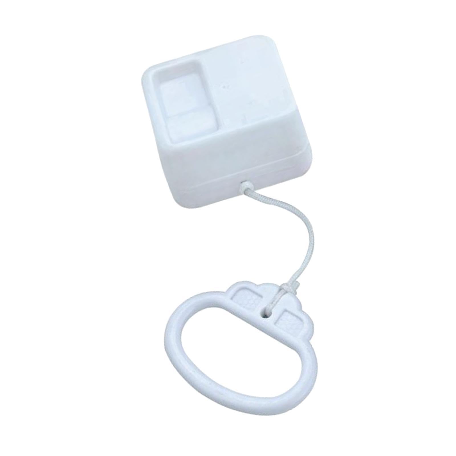 Móvil ecológico para cuna con campana musical. Con sonajero de peluche, ayuda a los bebés a dormir y produce sonidos musicales al tirar de la cuerda. Material: ABS