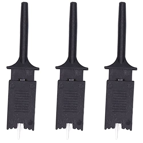 Image of 10Pcs Mini Grabber,Test Hook Clips SMD IC Mini Jumper Probe Test Hook Grabber Clips, for Logic Analyzer Electronic Experiment Multimeter